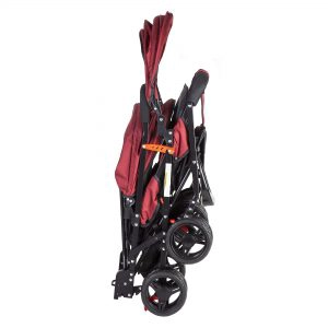 COCHE VOYAGE DUO HERMANO MAYOR Y MENOR TWINITY RED ROJO - 4