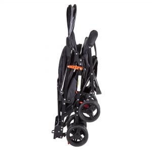 COCHE VOYAGE DUO HERMANO MAYOR Y MENOR TWINITY BLACK NEGRO - 4
