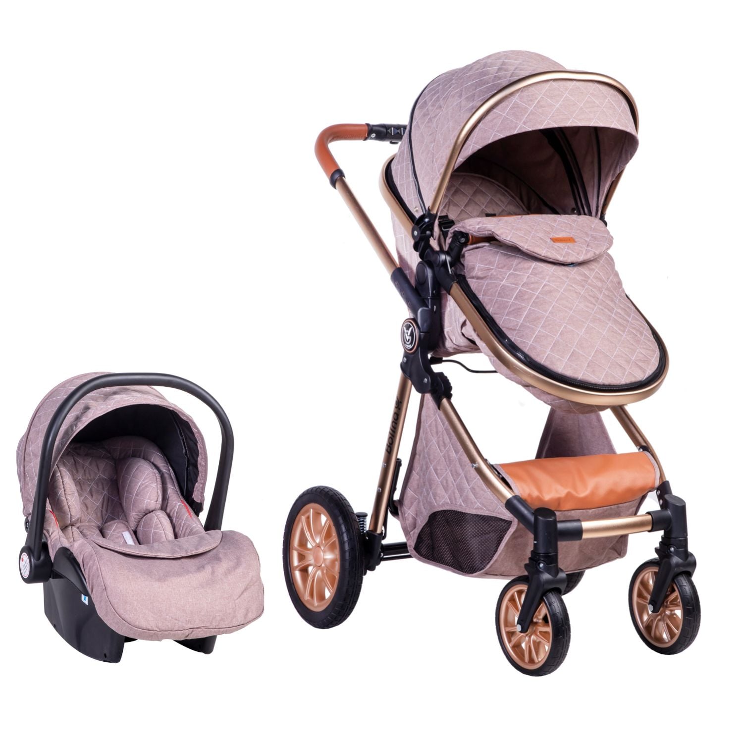 COCHE TRAVEL SYSTEM BOLINA KAKI - 2