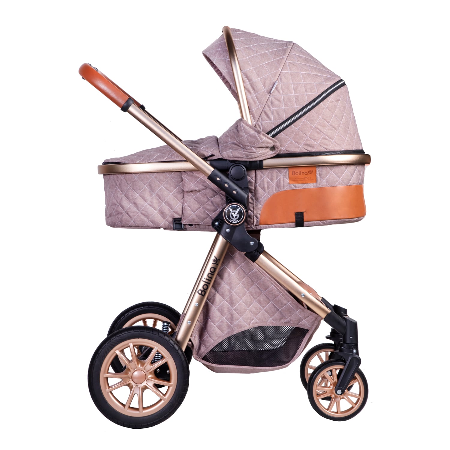 COCHE TRAVEL SYSTEM BOLINA KAKI - 5