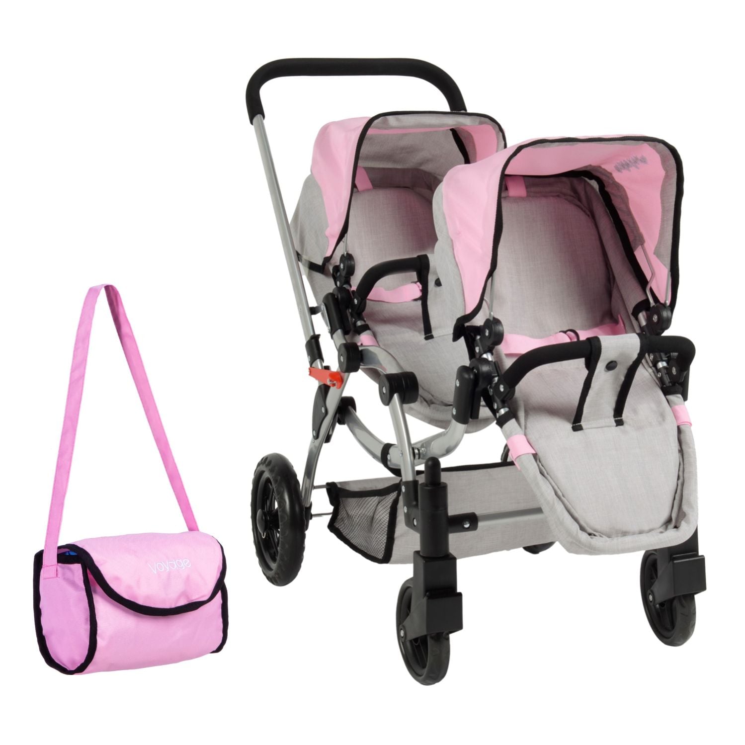 COCHE MUÑECA FORMATO TOP DUO RIDER PINK - 1