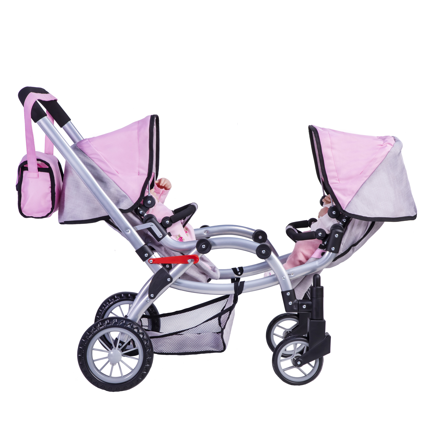 COCHE MUÑECA FORMATO TOP DUO RIDER PINK - 2