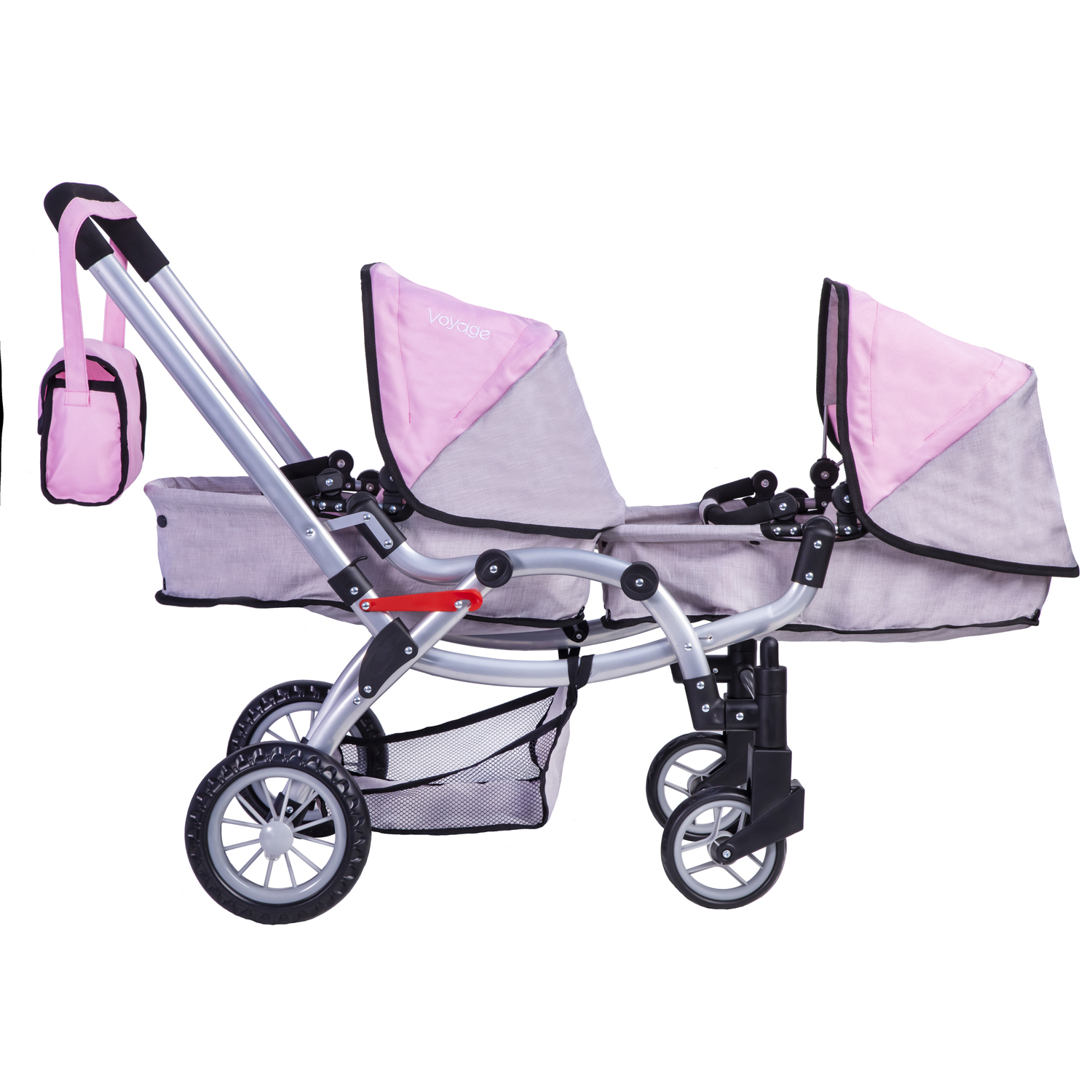 COCHE MUÑECA FORMATO TOP DUO RIDER PINK - 3