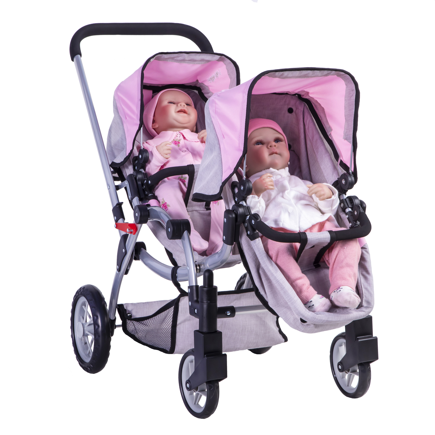 COCHE MUÑECA FORMATO TOP DUO RIDER PINK - 4