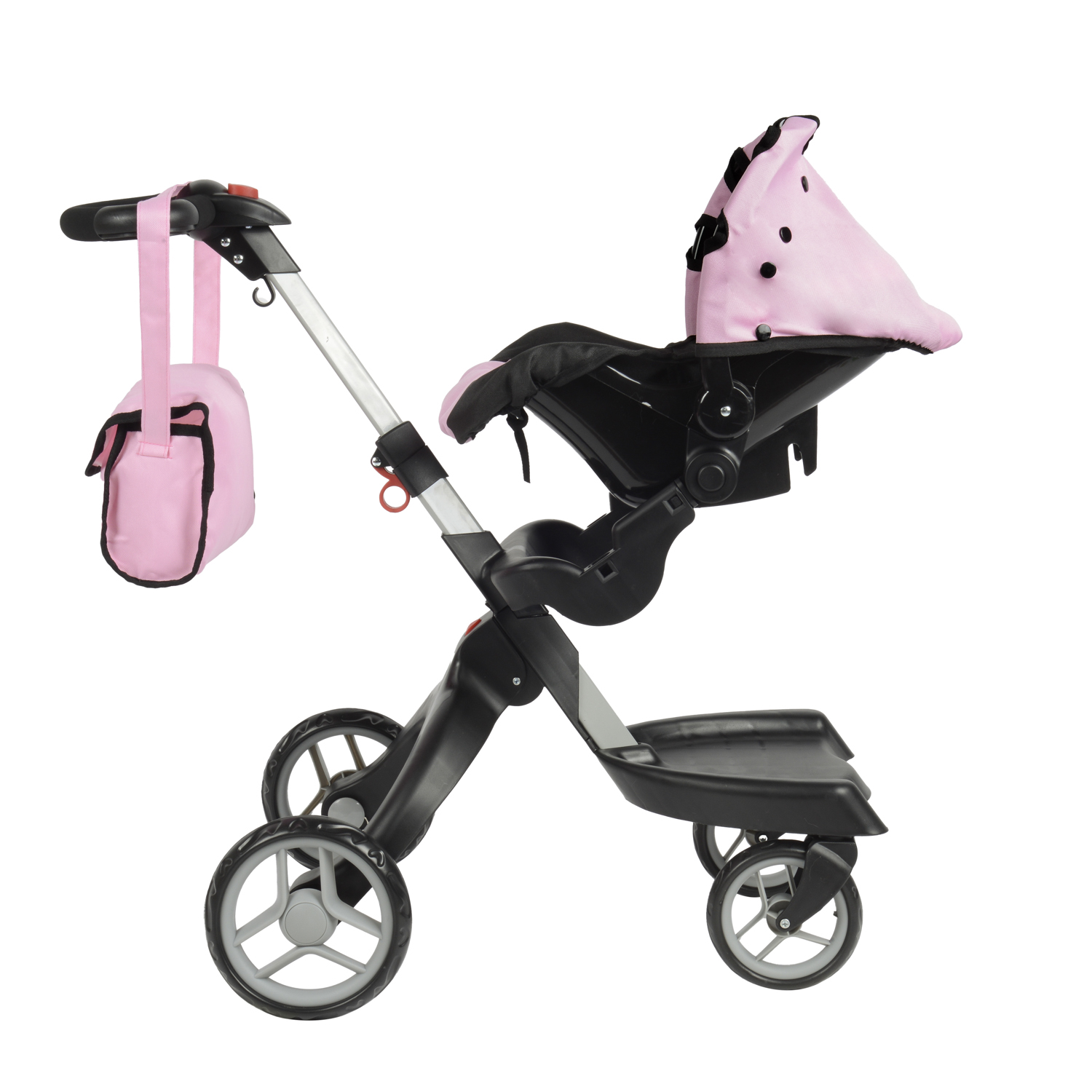 COCHE MUÑECA VOYAGE ROSADO FORMATO REAL SYDNEY PINK - 2