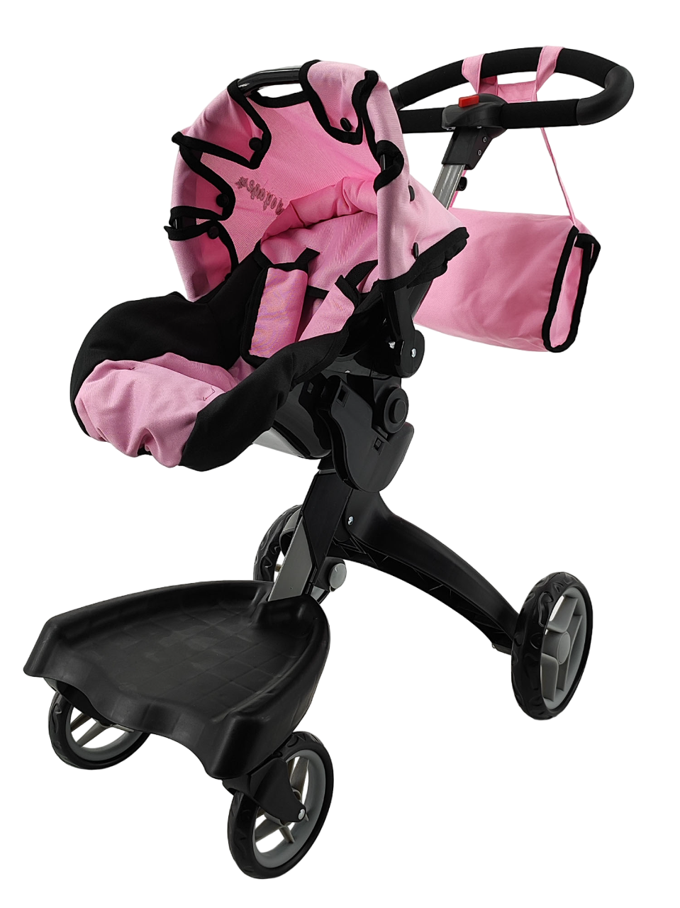 COCHE MUÑECA VOYAGE ROSADO FORMATO REAL SYDNEY PINK - 6