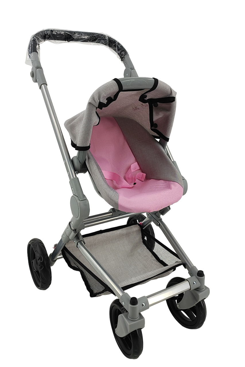 COCHE MUÑECA FORMATO REAL DALIAN PINK - 5