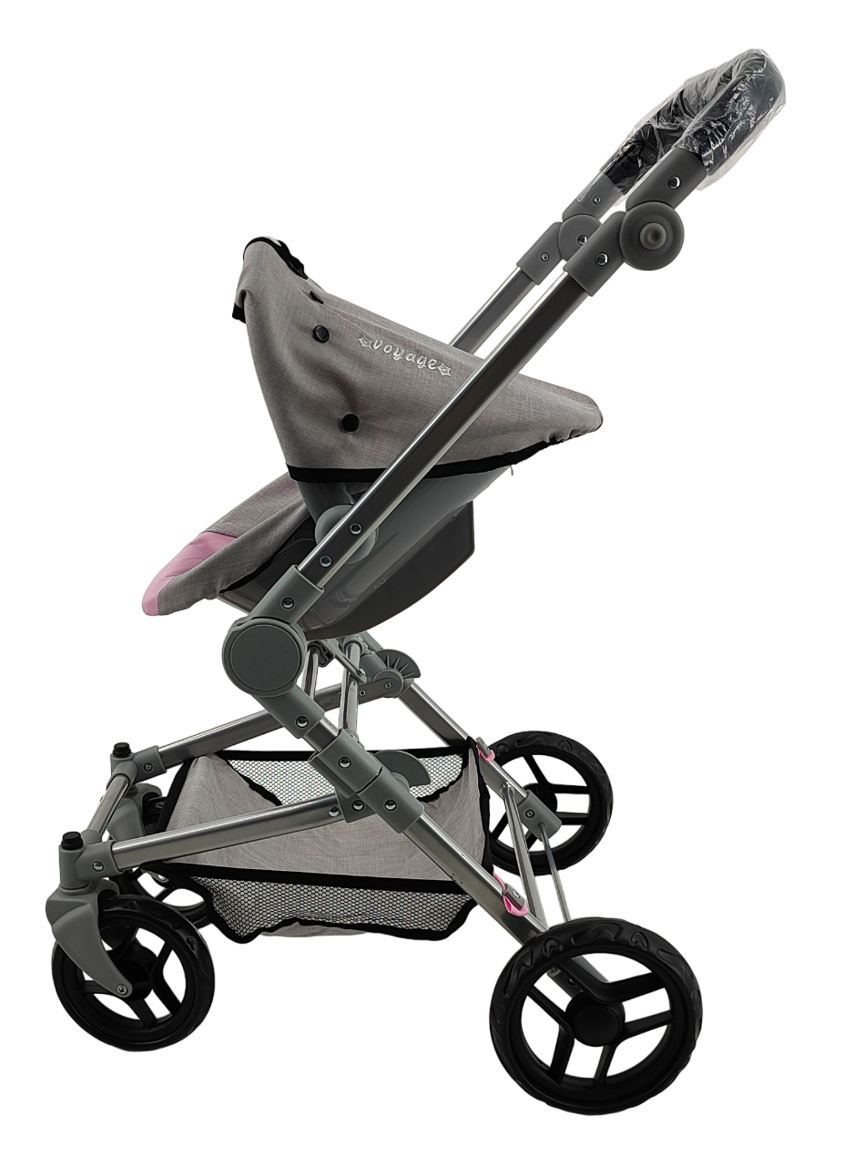 COCHE MUÑECA FORMATO REAL DALIAN PINK - 6