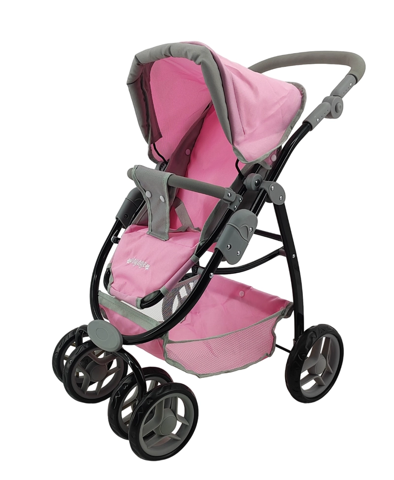 COCHE MUÑECA VOYAGE ROSADO FORMATO REAL ZEUS PINK - 3