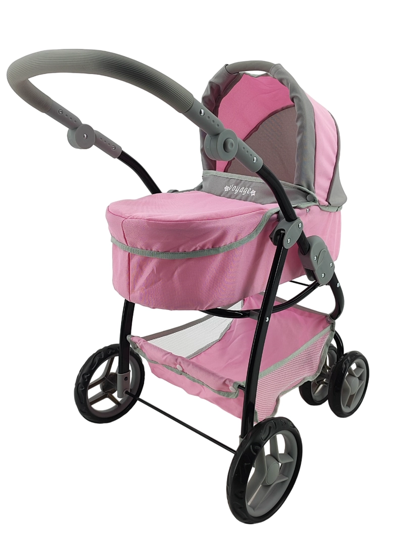 COCHE MUÑECA VOYAGE ROSADO FORMATO REAL ZEUS PINK - 6