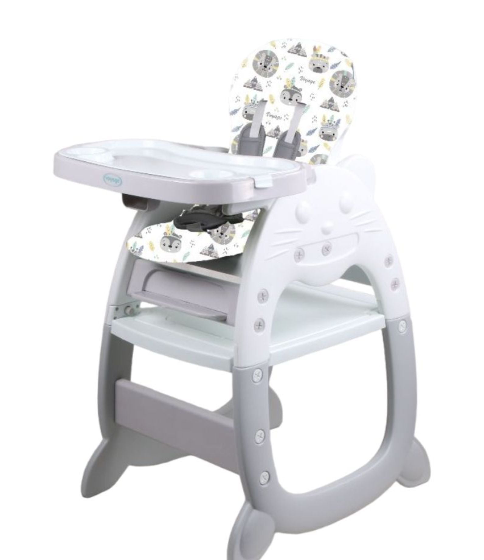 SILLA COMER VOYAGE ESCRITORIO CAT LOVE GREY GRIS - 1