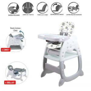 SILLA COMER VOYAGE ESCRITORIO CAT LOVE GREY GRIS - 2