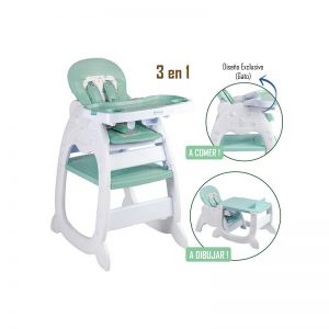 SILLA COMER VOYAGE ESCRITORIO CAT LOVE GREEN VERDE - 2