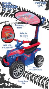 CORREPASILLO VOYAGE ELÉCTRICO TERRA RED ROJO - 3
