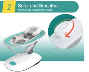 SILLA NIDO MECEDORA JADA GREY BLUETOOTH - 3