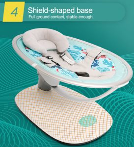 SILLA VOYAGE NIDO MECEDORA JADA GREEN BLUETOOTH VERDE - 5