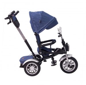 TRICICLO CHOPPER BLUE MULTIFUNCIONAL 360° - 2