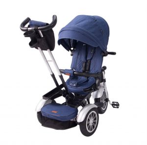 TRICICLO CHOPPER BLUE MULTIFUNCIONAL 360° - 4
