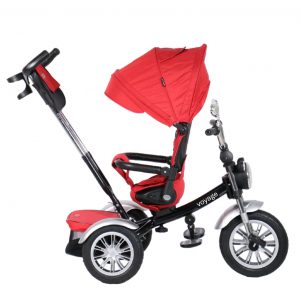 TRICICLO VOYAGE CHOPPER RED MULTIFUNCIONAL 360° ROJO - 2