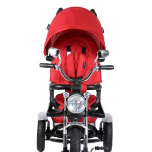 TRICICLO VOYAGE CHOPPER RED MULTIFUNCIONAL 360° ROJO - 3