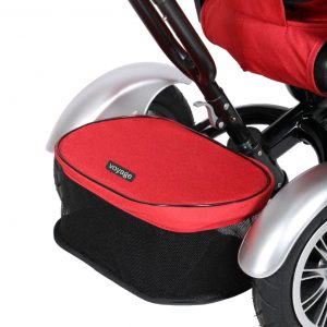 TRICICLO VOYAGE CHOPPER RED MULTIFUNCIONAL 360° ROJO - 5