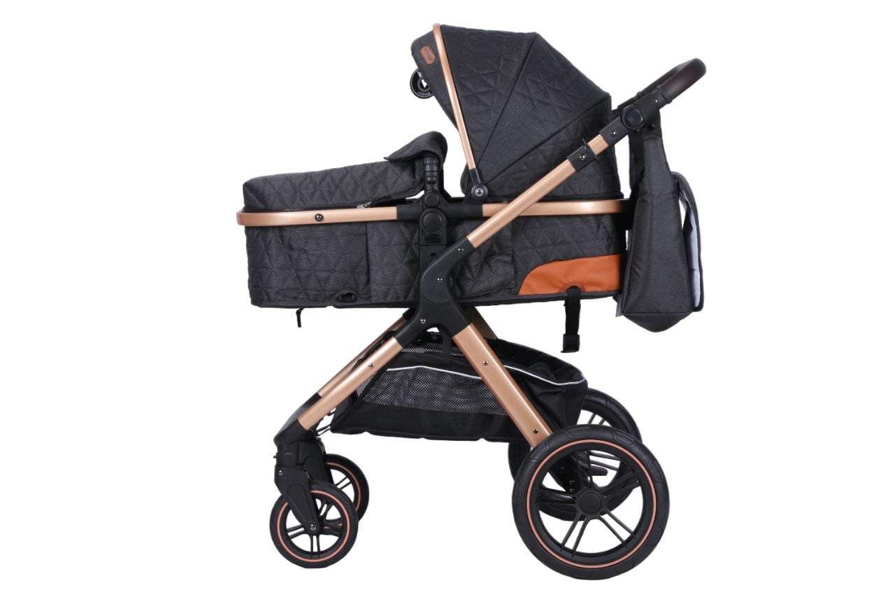 COCHE VOYAGE TRAVEL SYSTEM X1 BLACK CON SILLA CERTIFICADA NEGRO - 3
