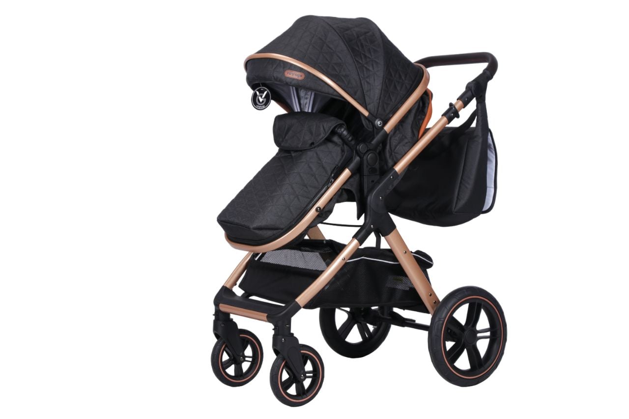 COCHE VOYAGE TRAVEL SYSTEM X1 BLACK CON SILLA CERTIFICADA NEGRO - 4