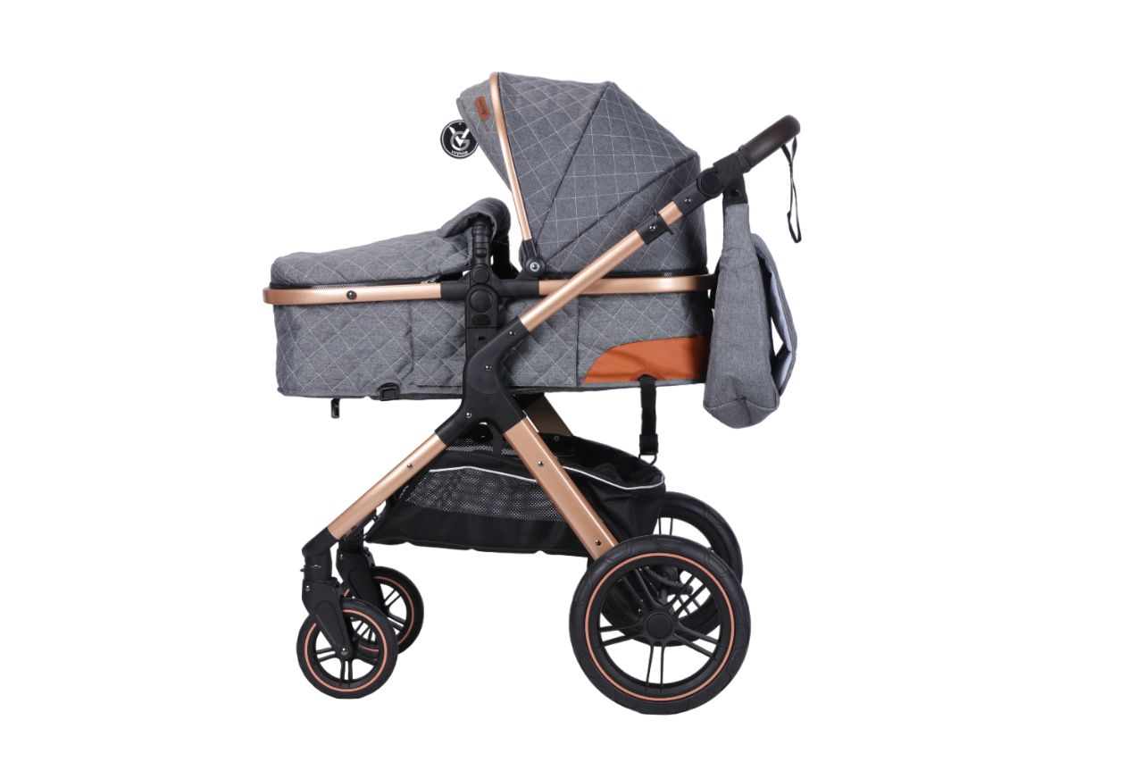 COCHE VOYAGE TRAVEL SYSTEM X1 GREY CON SILLA CERTIFICADA GRIS - 3
