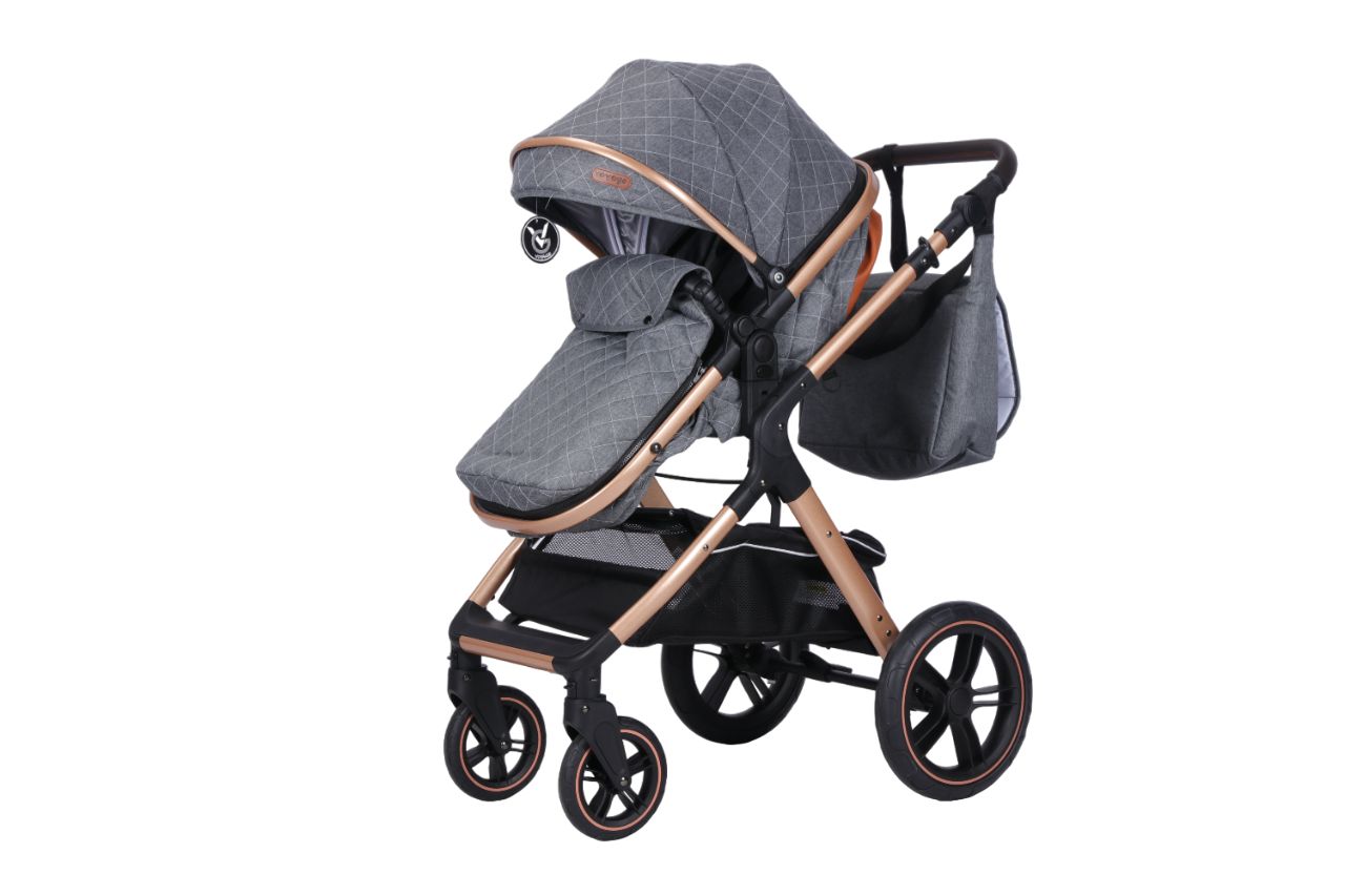 COCHE VOYAGE TRAVEL SYSTEM X1 GREY CON SILLA CERTIFICADA GRIS - 4