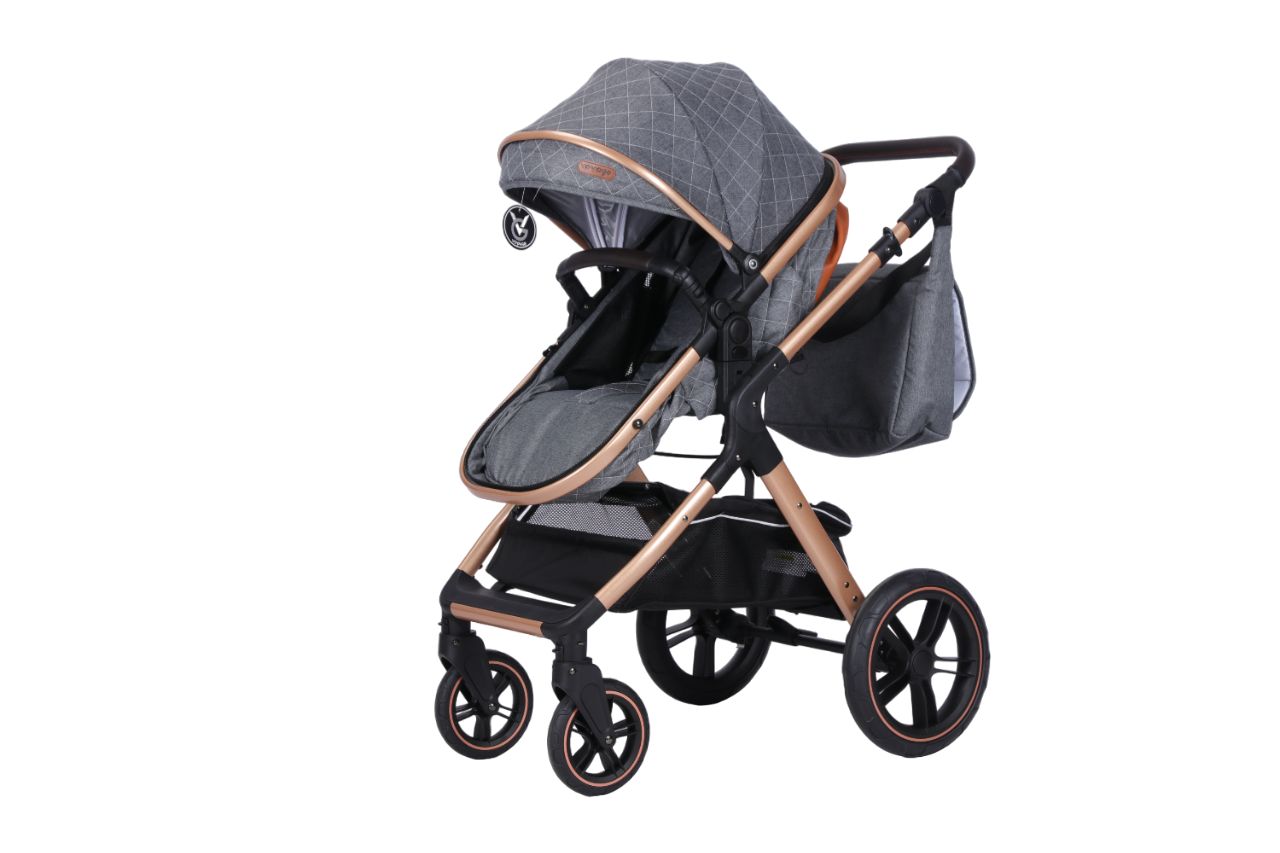 COCHE VOYAGE TRAVEL SYSTEM X1 GREY CON SILLA CERTIFICADA GRIS - 5