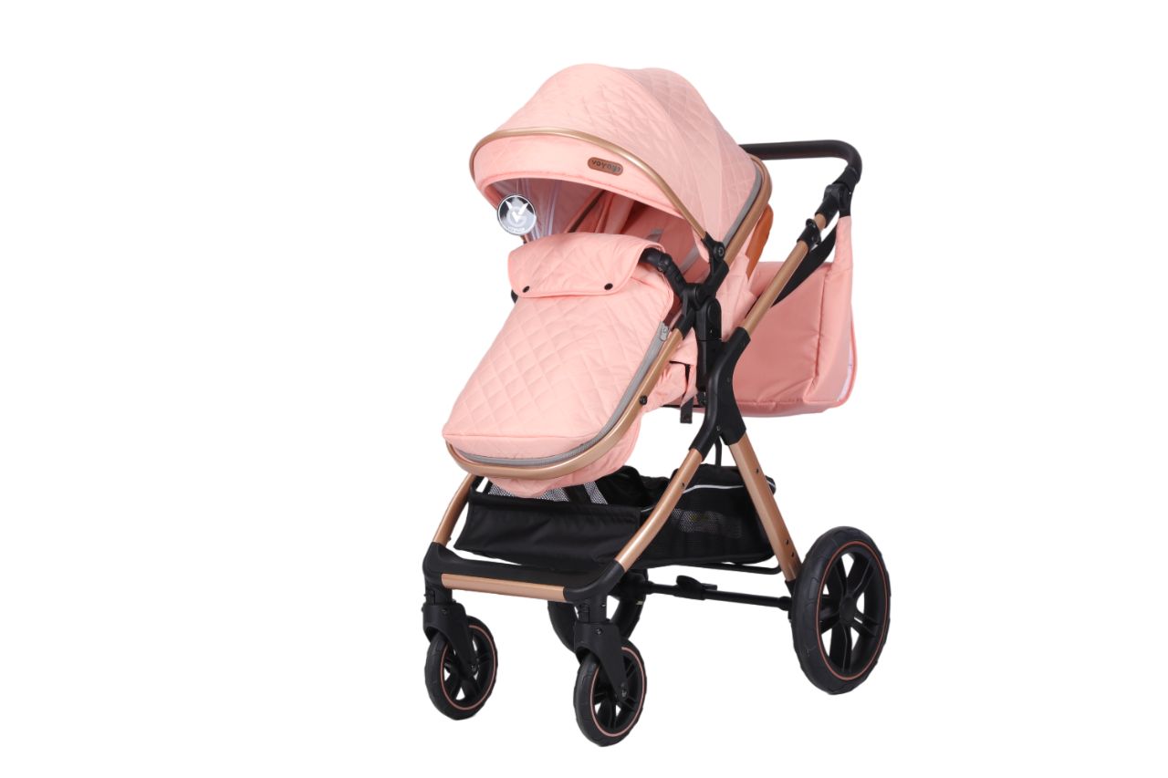 COCHE VOYAGE TRAVEL SYSTEM X1 PINK CON SILLA CERTIFICADA ROSADO - 4