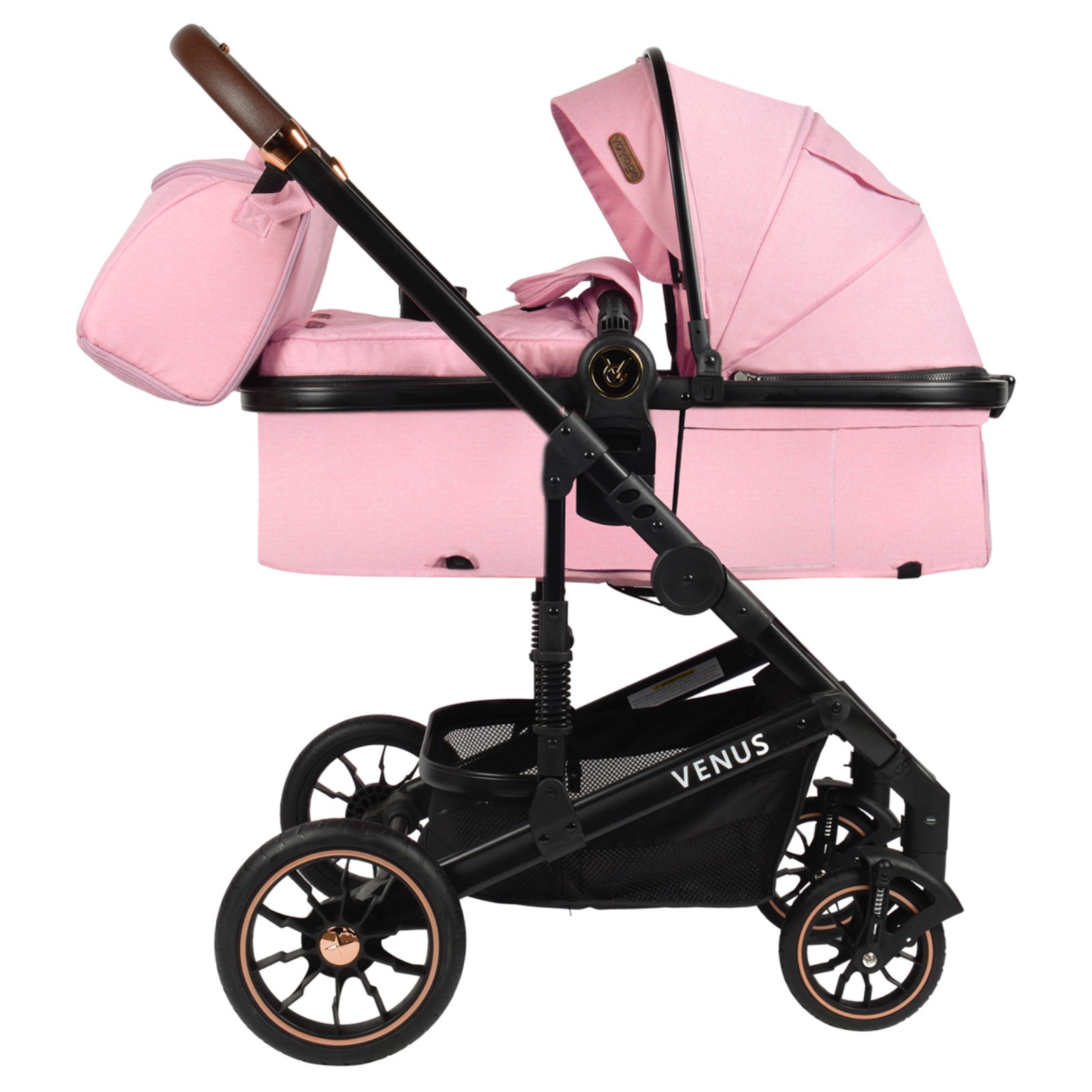 COCHE VOYAGE TRAVEL SYSTEM VENUS PINK 2 EN 1 ROSADO - 4