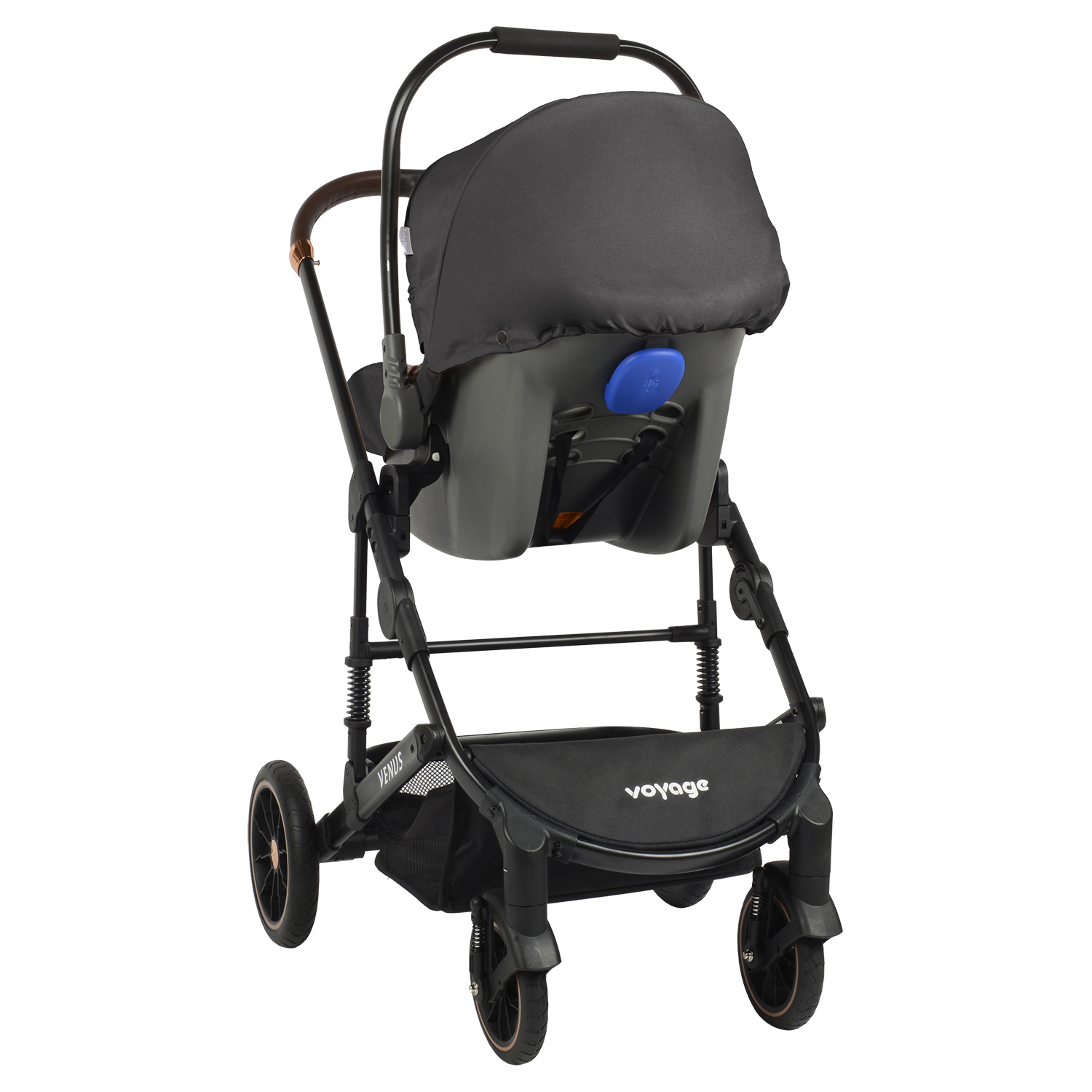 COCHE VOYAGE TRAVEL SYSTEM VENUS BLACK 2 EN 1 NEGRO - 3