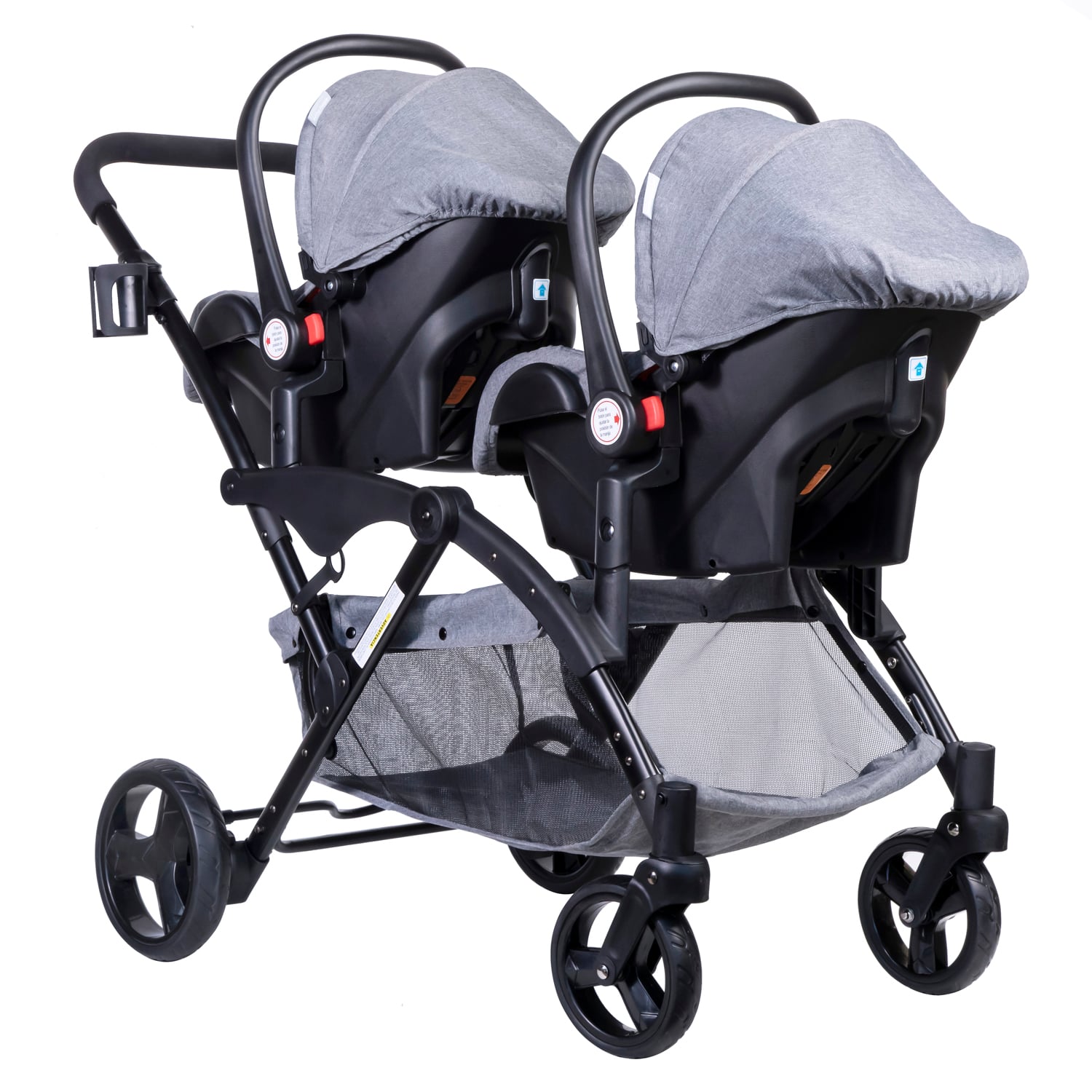 COCHE VOYAGE DUO TRAVEL SYSTEM GÉMINIS GREY GRIS - 3