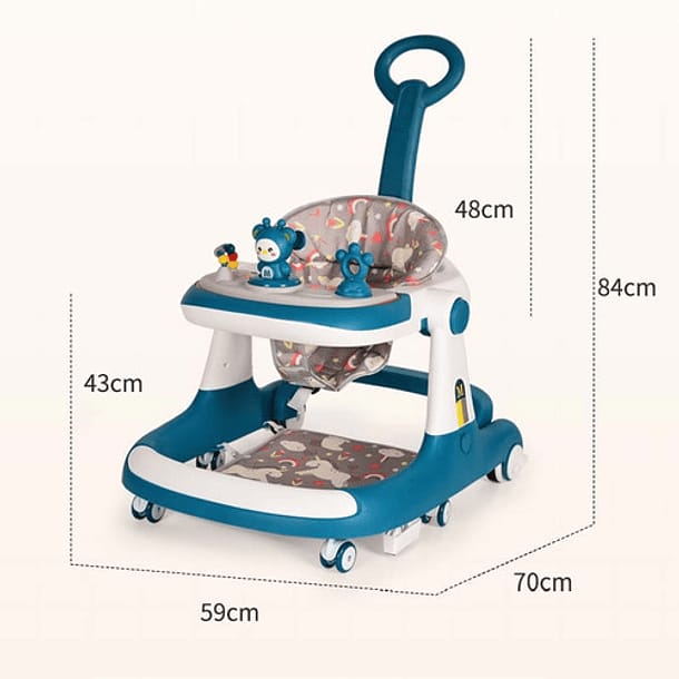 ANDADOR CAMINADOR VOYAGE STEPZ BLUE - 5