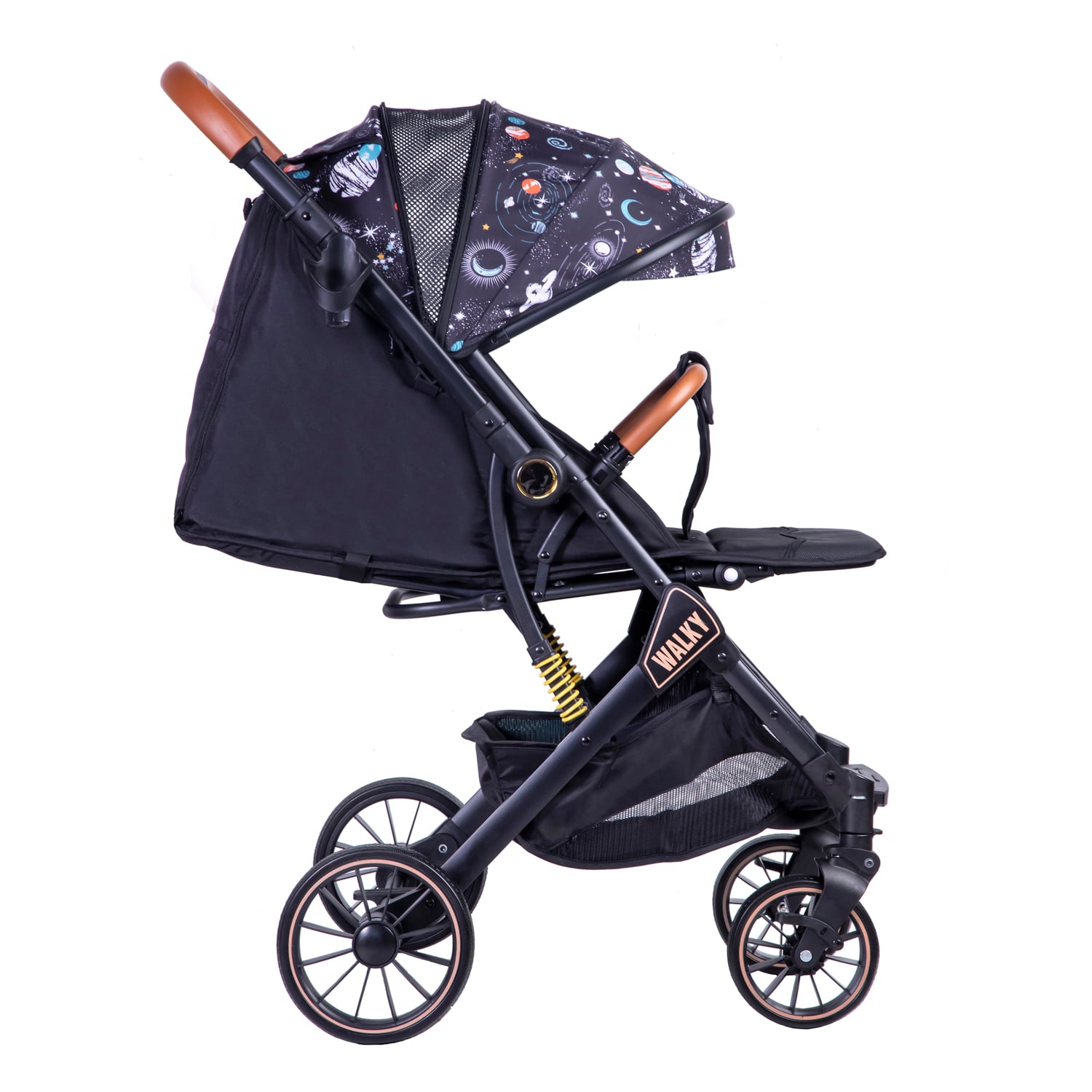 COCHE VOYAGE PASEO WALKY GALAXI NEGRO - 4