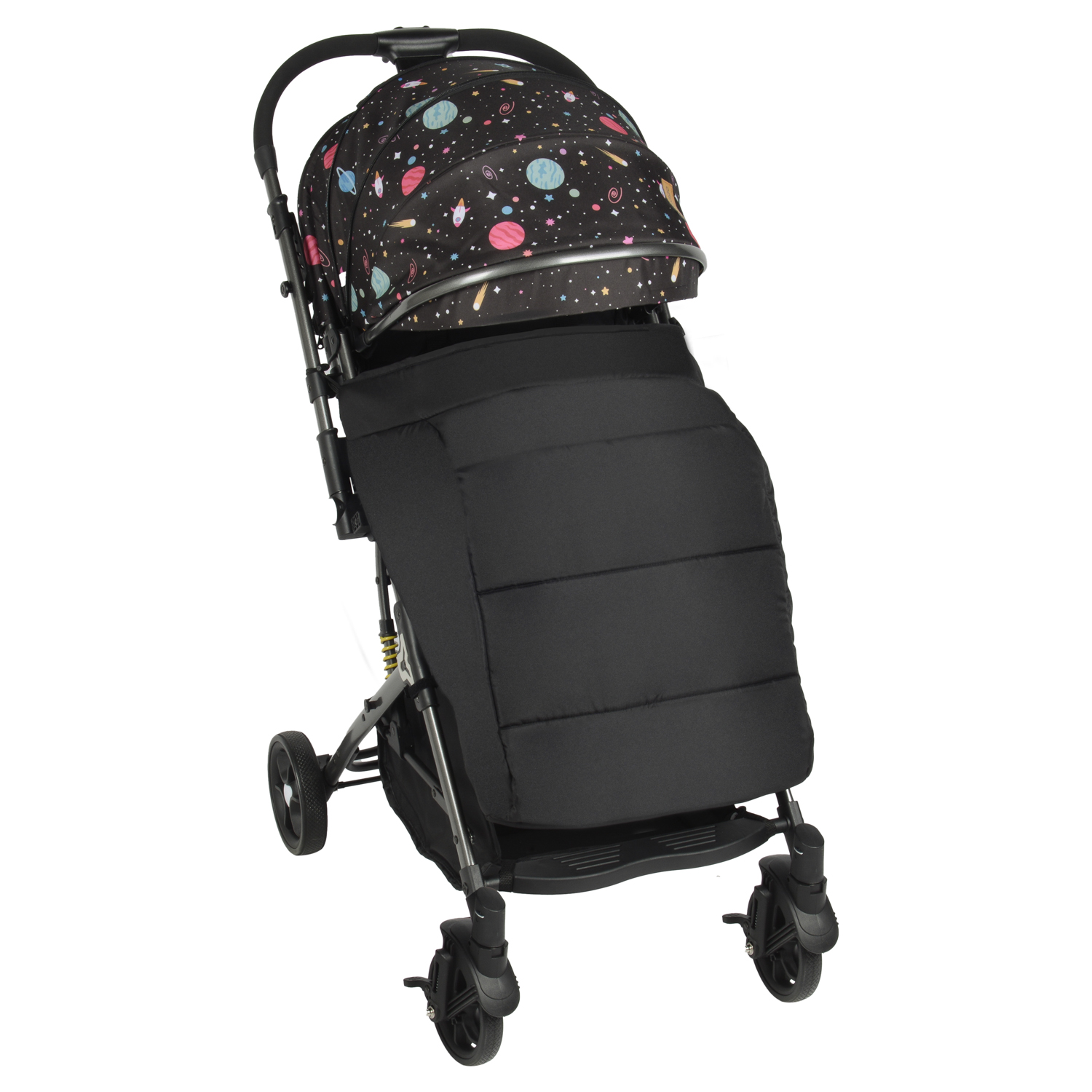 COCHE PASEO VOYAGE V6 GALAXI NEGRO REVERSIBLE - 2