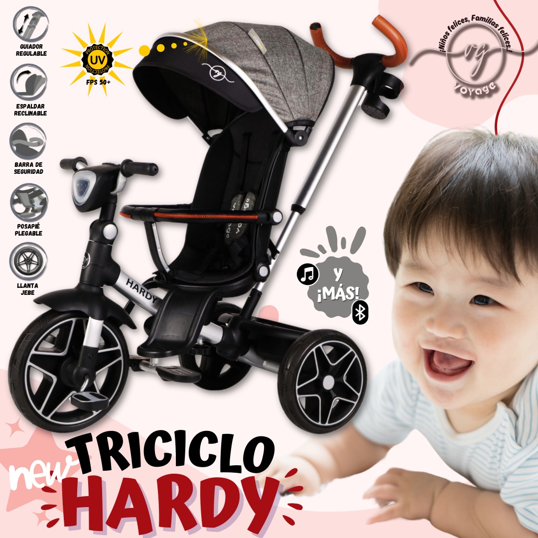 TRICICLO HARDY GREY - 2