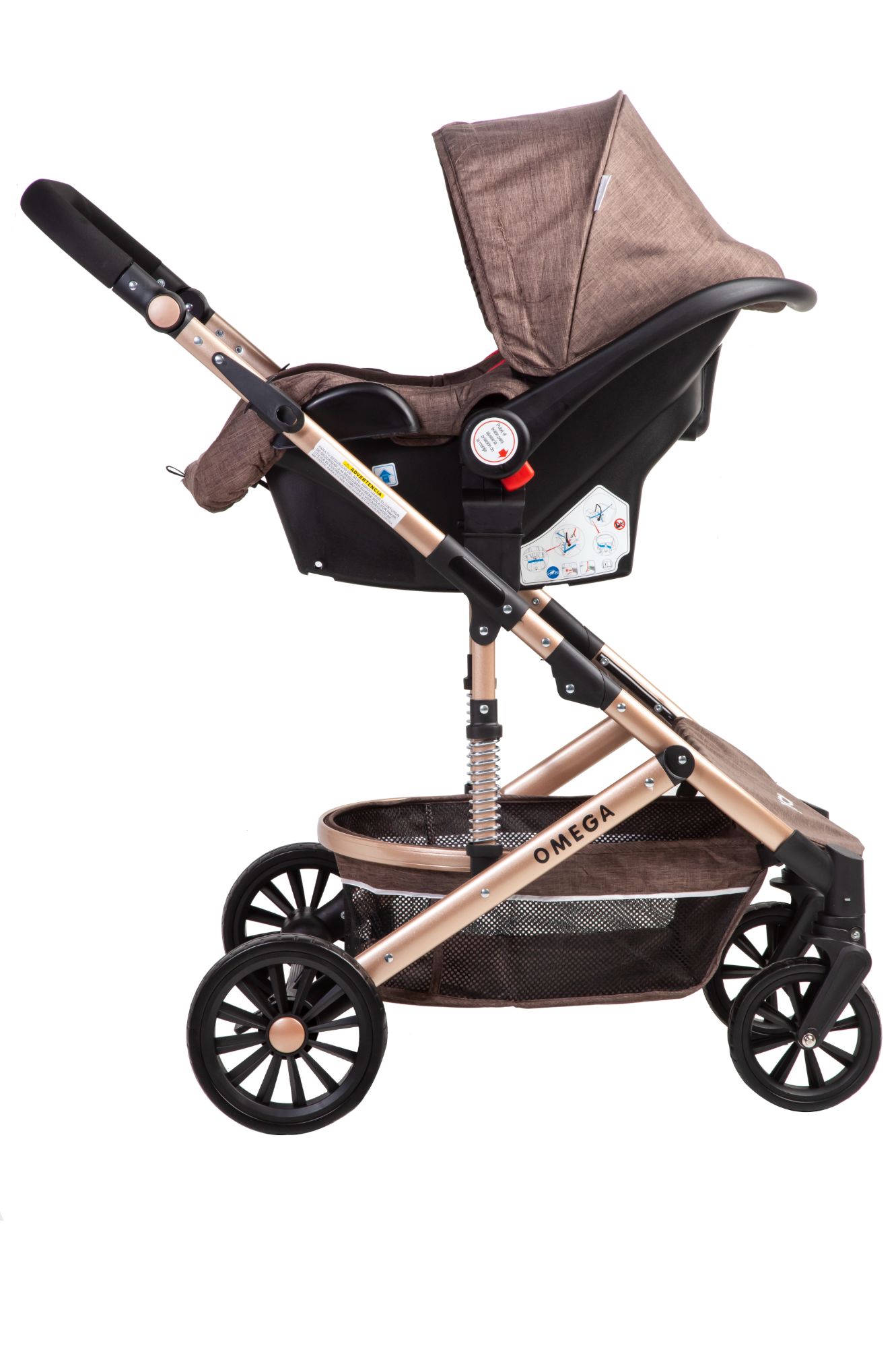COCHE TRAVEL SYSTEM OMEGA BROWN - 4