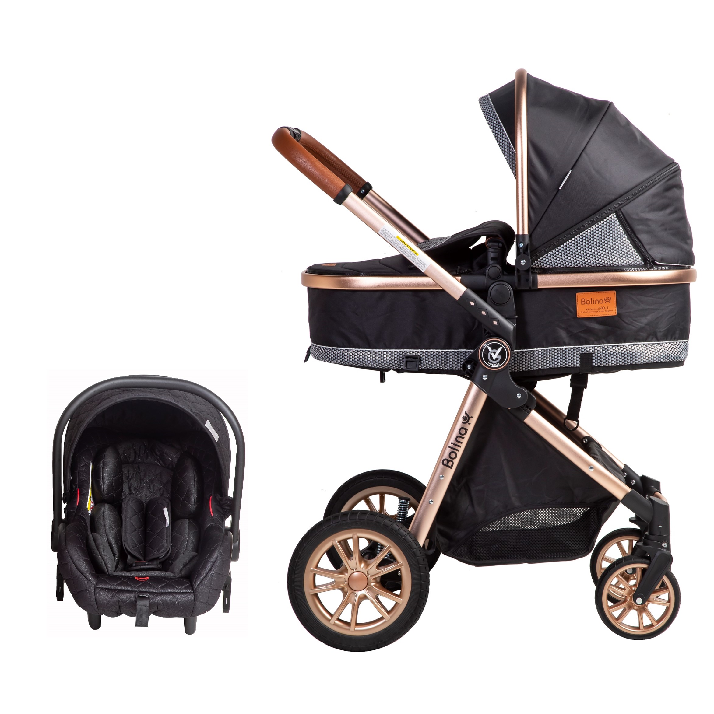 COCHE TRAVEL SYSTEM BOLINA LIMITED BLACK - 1