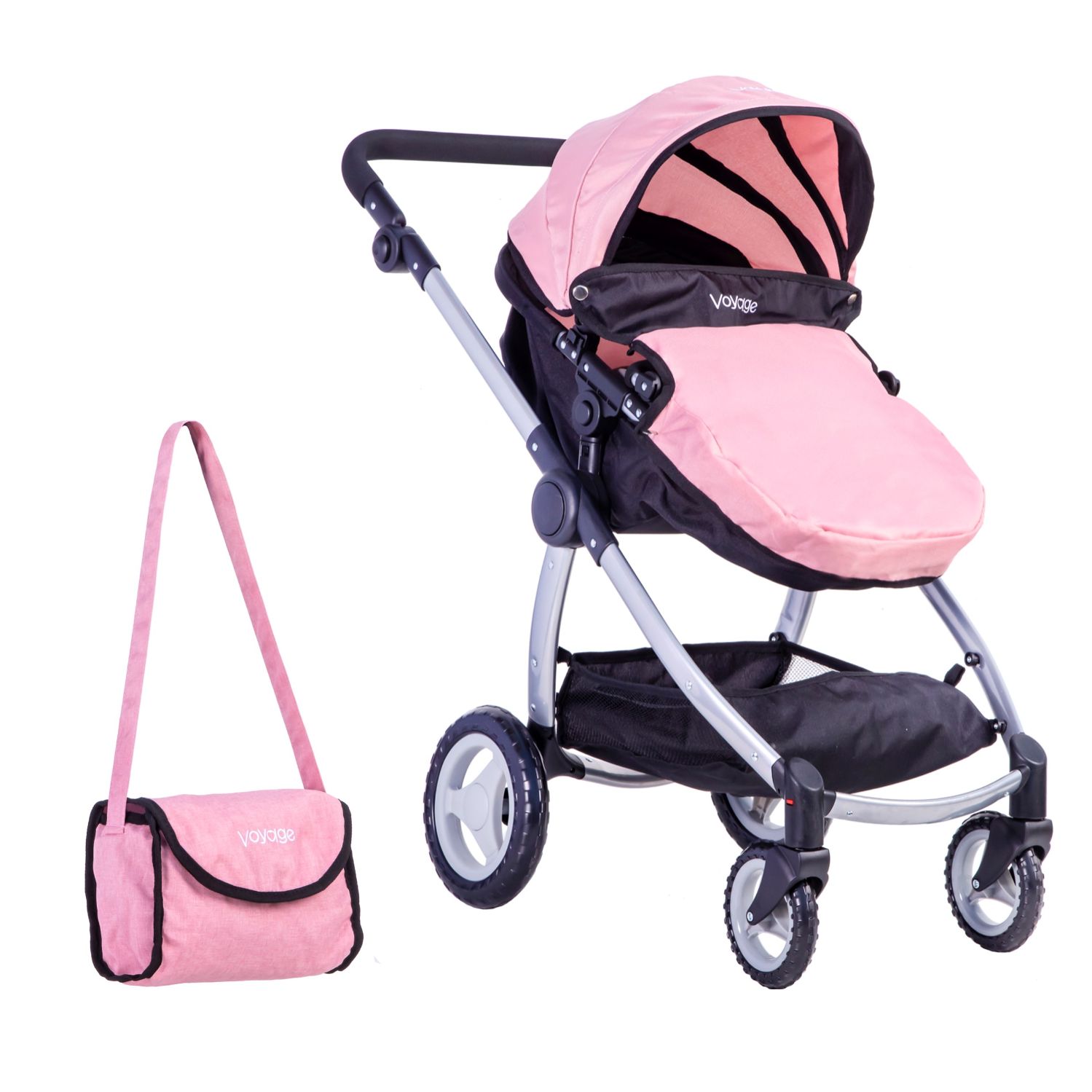 COCHE MUÑECA FORMATO REAL ATENAS CORAL - 1