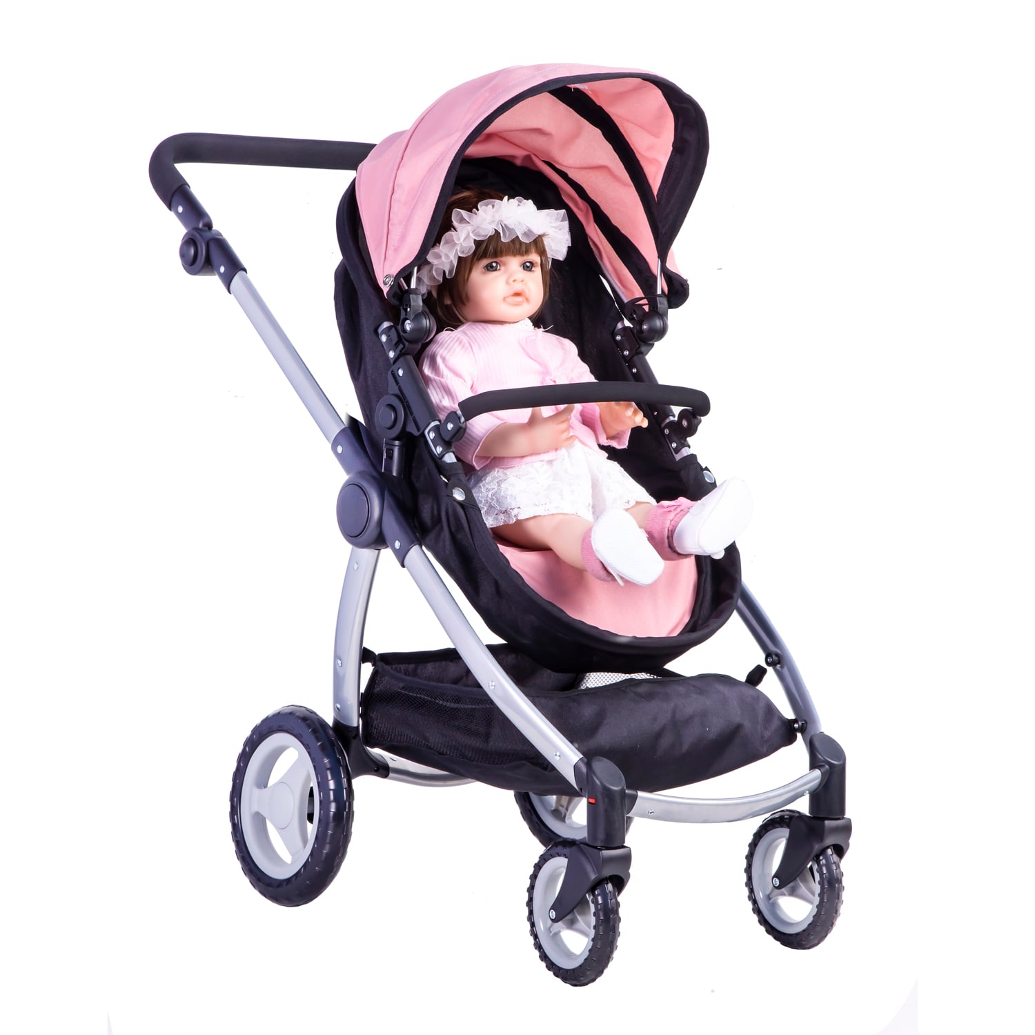 COCHE MUÑECA FORMATO REAL ATENAS CORAL - 3