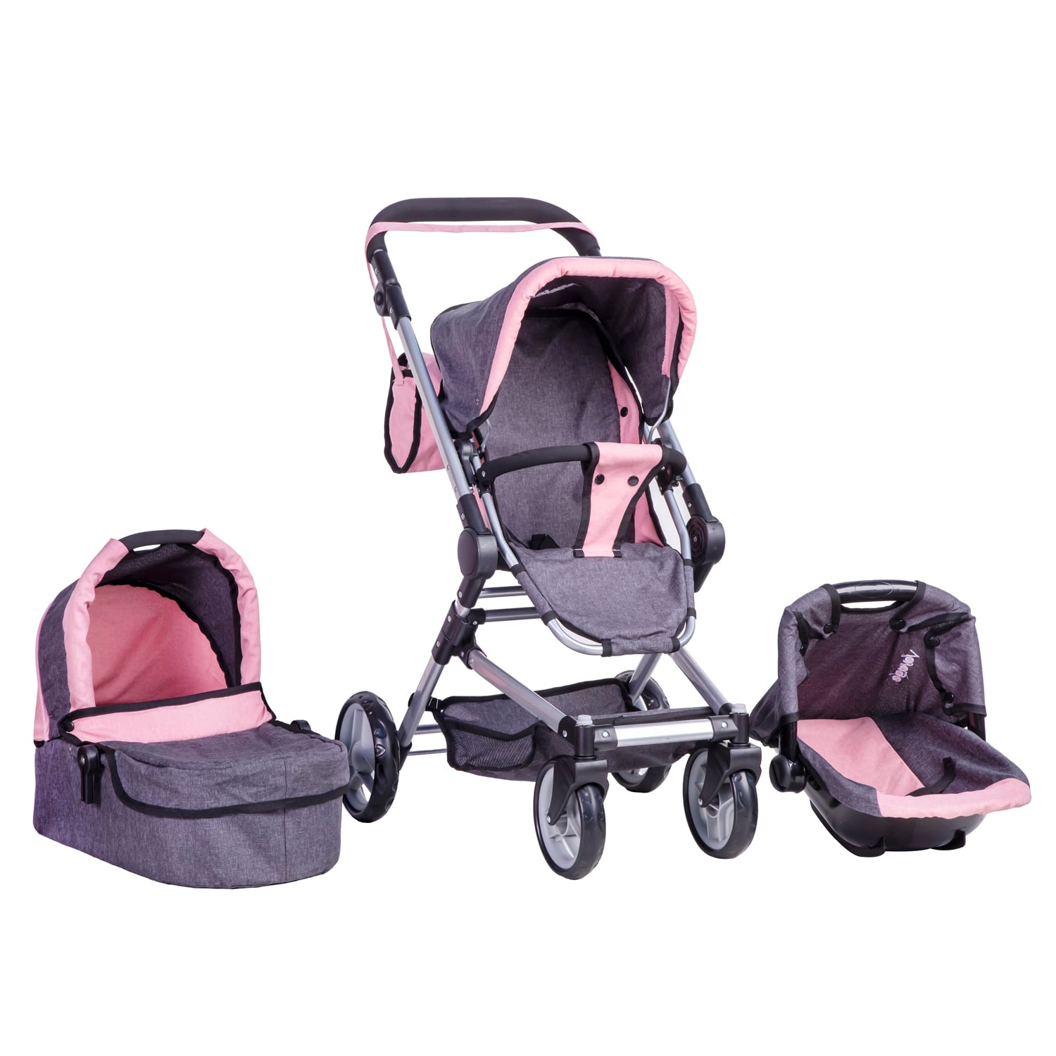 COCHE MUÑECA FORMATO REAL DALIAN LIGHT PINK - 1