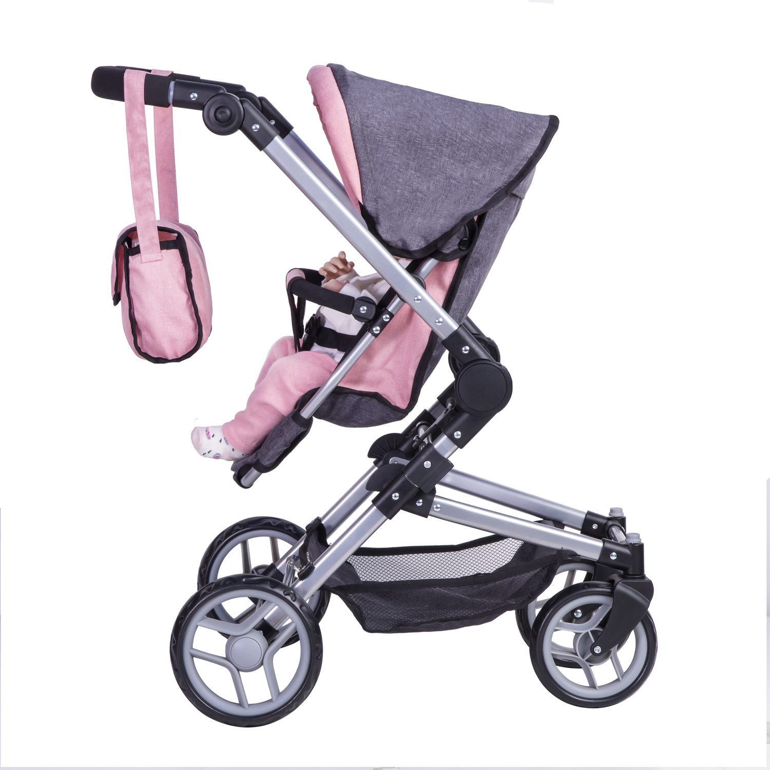 COCHE MUÑECA FORMATO REAL DALIAN LIGHT PINK - 5