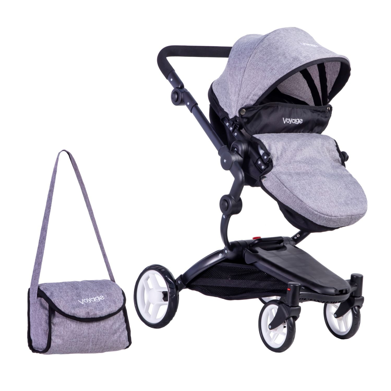 COCHE MUÑECA FORMATO REAL NEBULA GREY - 1