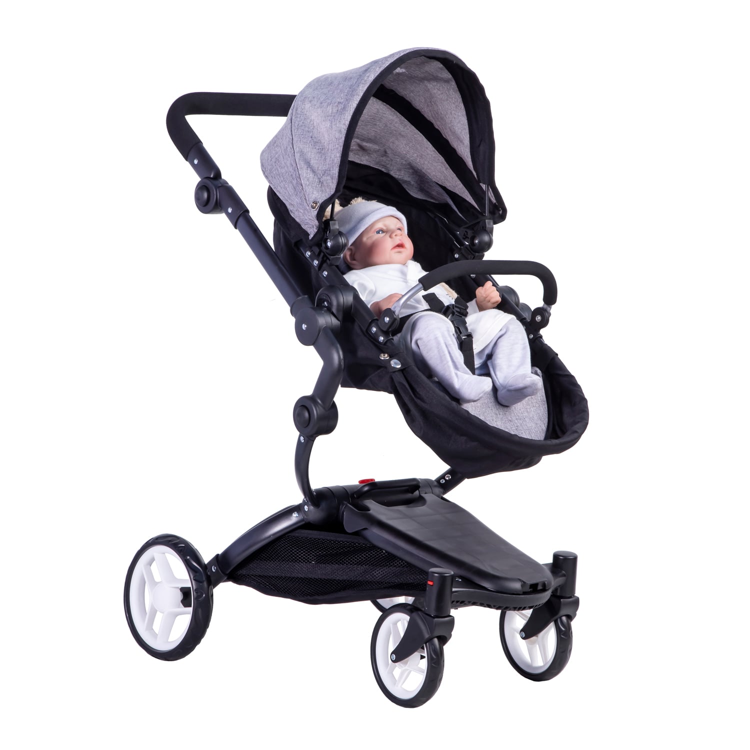 COCHE MUÑECA FORMATO REAL NEBULA GREY - 3