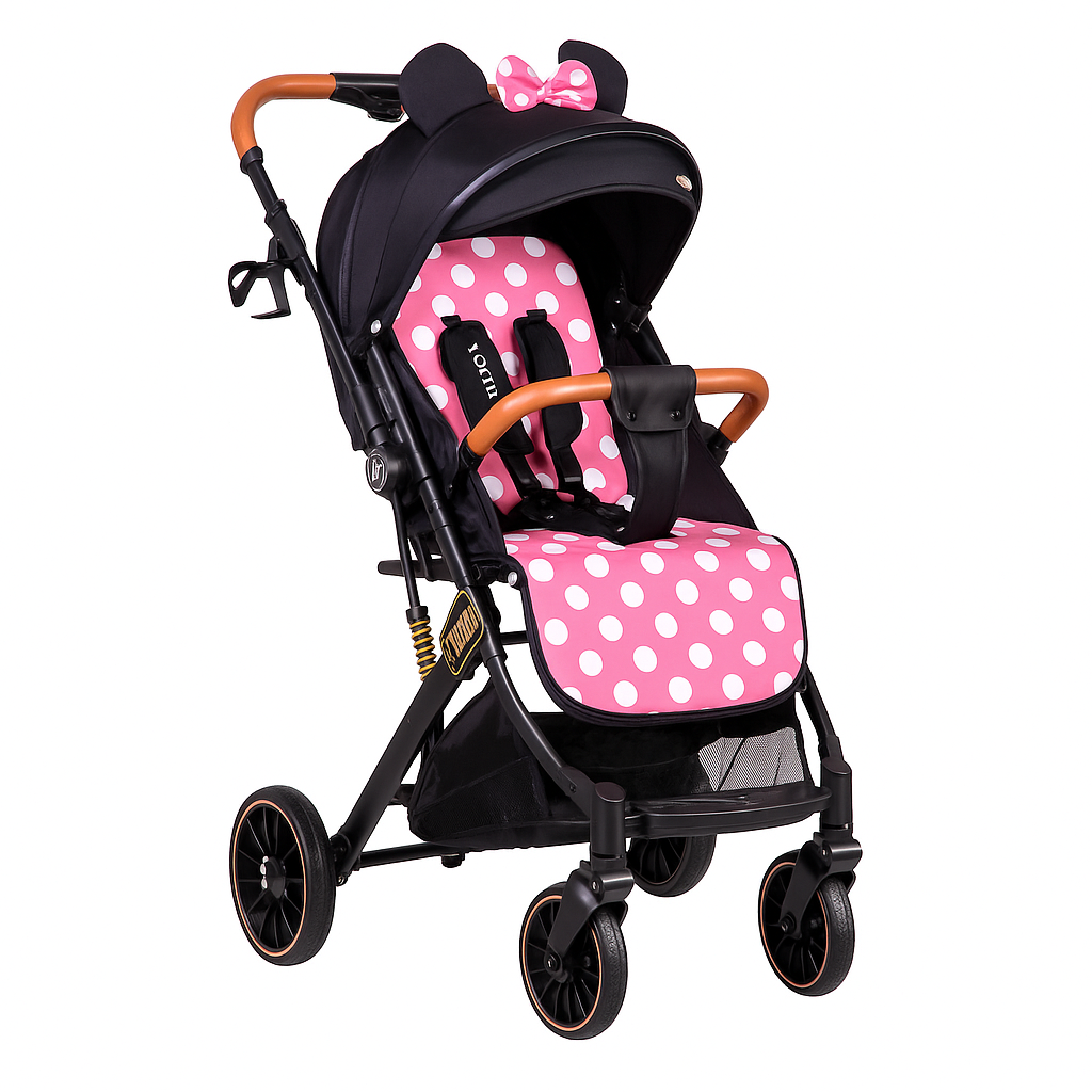 COCHE PASEO WALKY MIN PINK - 1