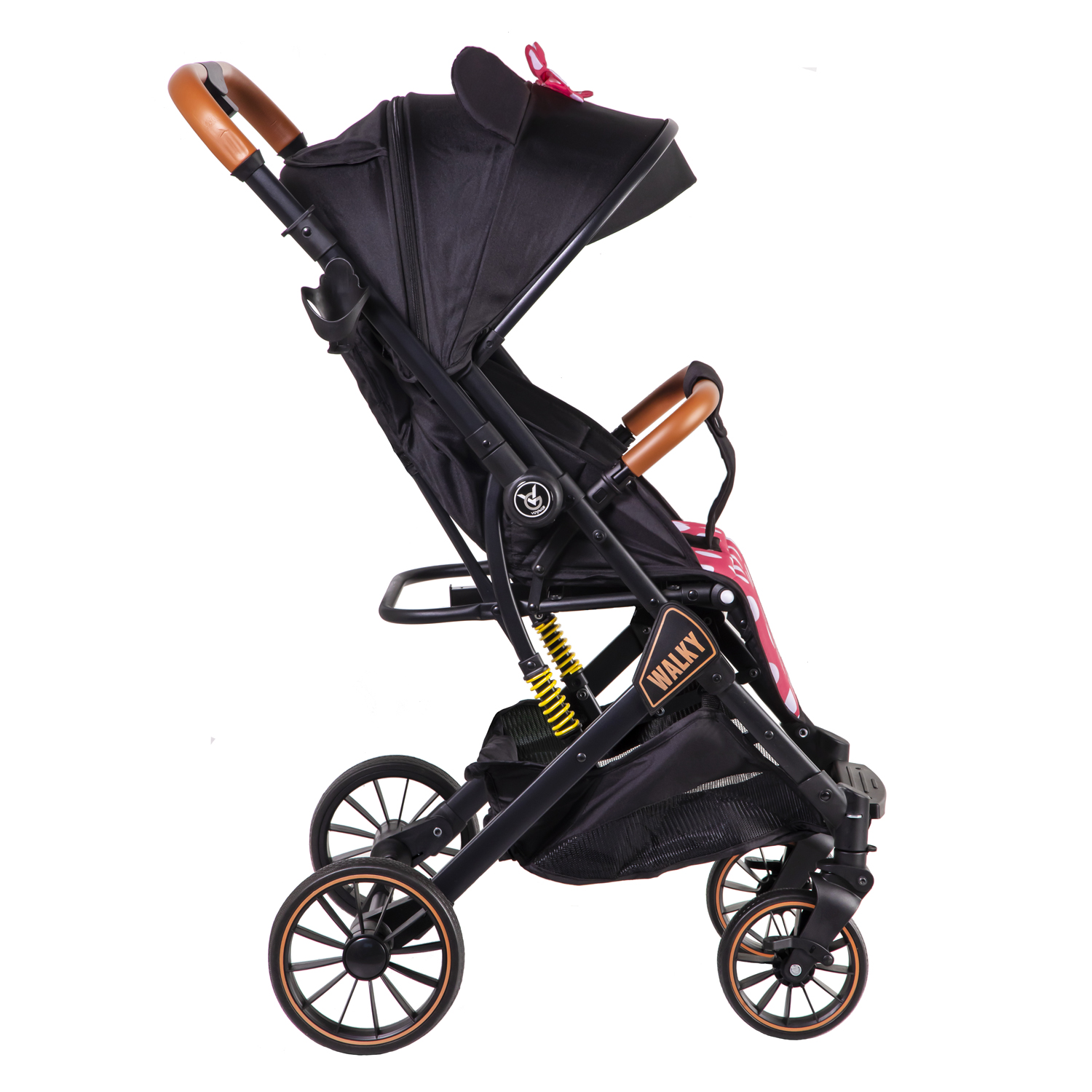 COCHE PASEO WALKY MIN PINK - 4