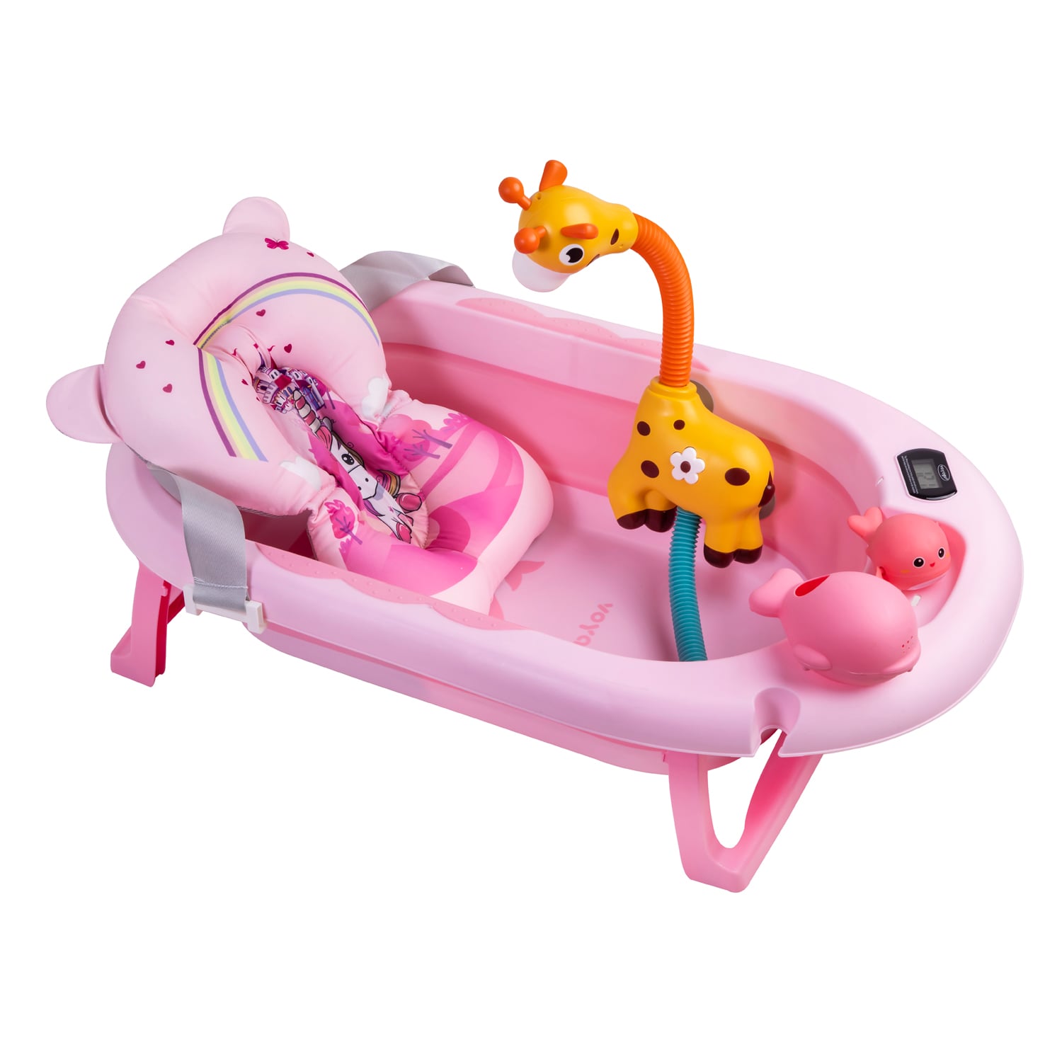 BAÑERA AQUATIC GIRAFFE PINK - 1