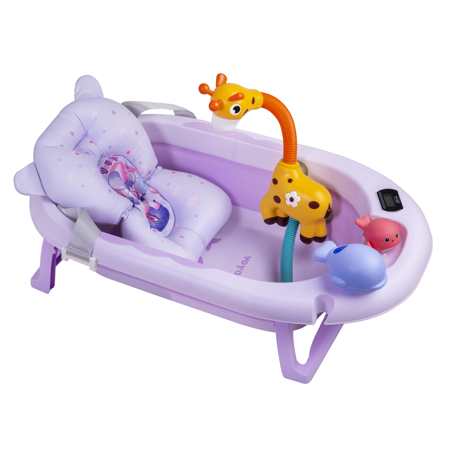 BAÑERA AQUATIC GIRAFFE PURPLE - 1